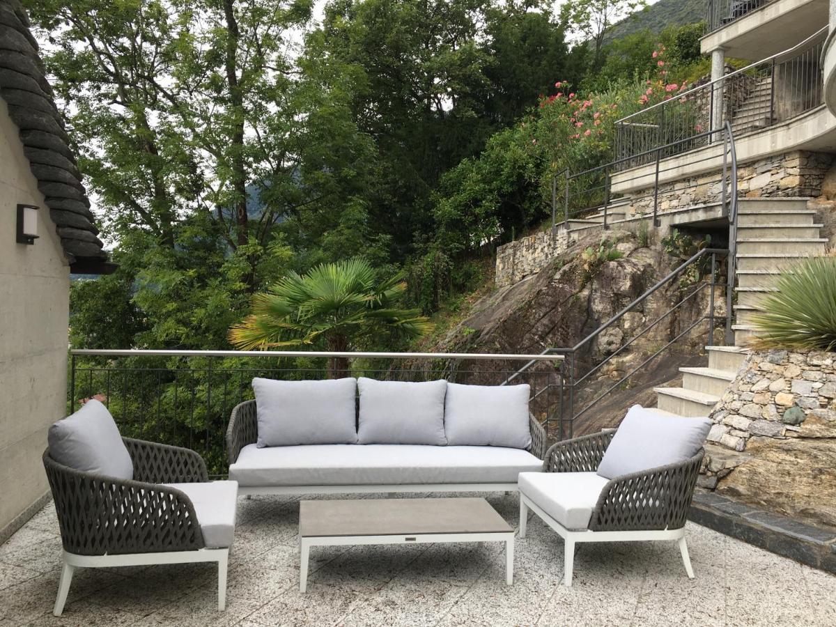 Вилла Rustico Resa: Brione Sopra Minusio Экстерьер фото